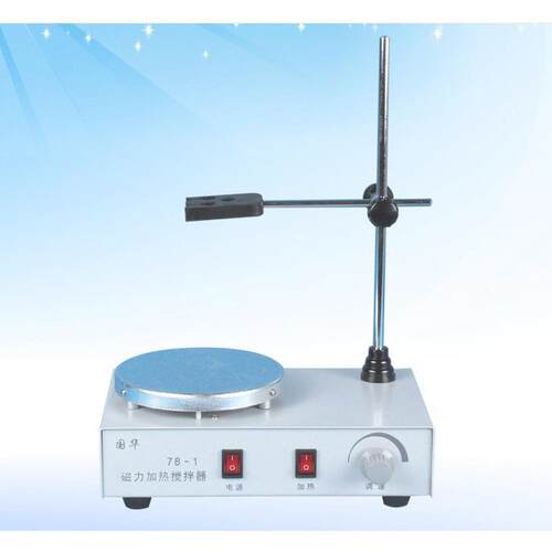 78-1型单向磁力加热搅拌器 薄外形可搅拌四个样品78型磁力搅拌器