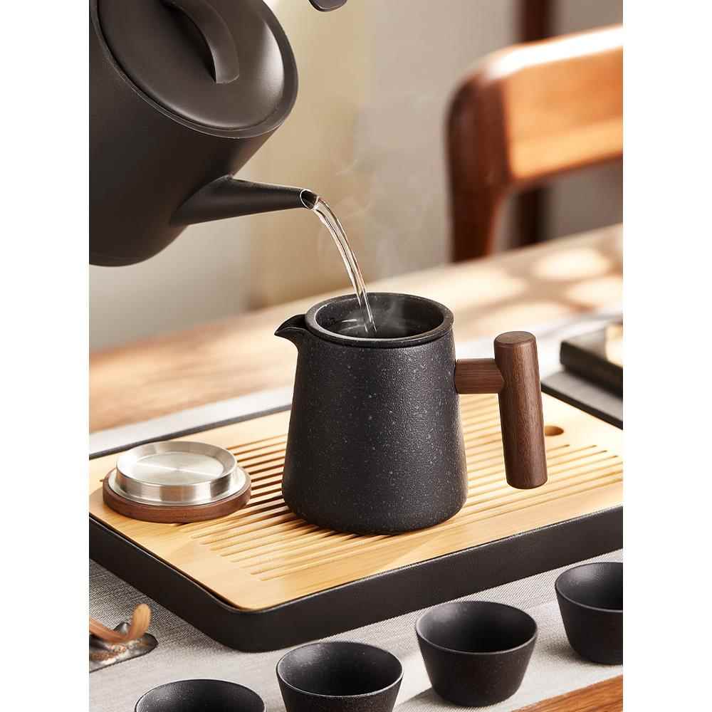 采购产品陶瓷茶壶,家用高端功夫茶具,单壶茶壶,茶水分离茶具