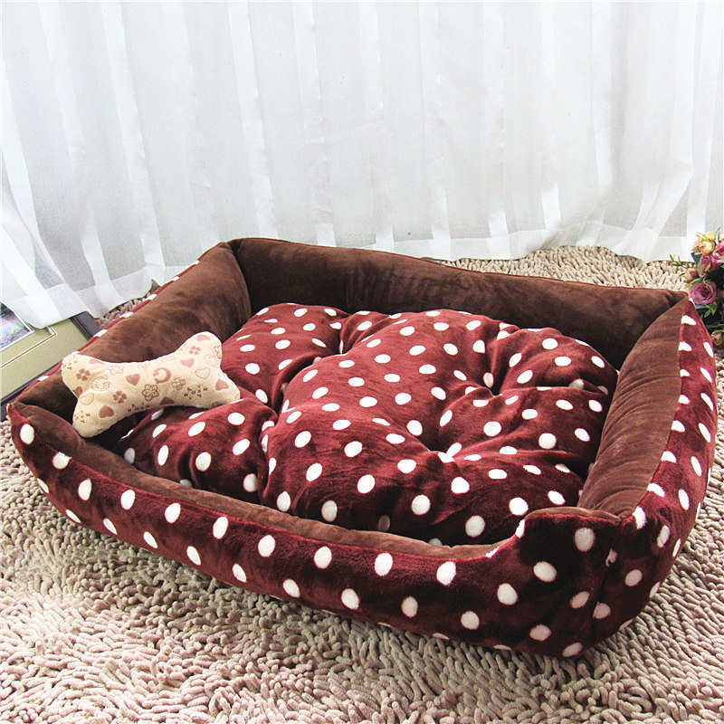 厂家直销 狗窝 法兰绒狗垫子 宠物用品 泰迪宠物窝大型犬金毛狗床