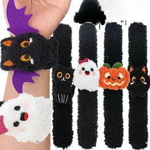 Ghost Bracelets Plush Circle Pumpkins Papa Bats Halloween