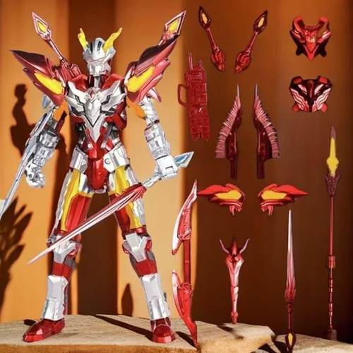 奥特曼机甲拼装玩具黄金变形玩具