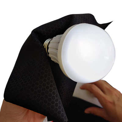 厂家批发石墨烯导电面料托玛琳自发热硅胶滴塑布功能面料定制加工