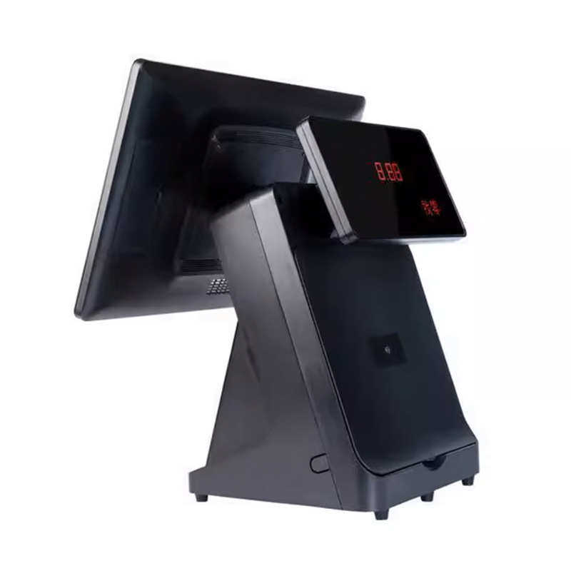 海外英文繁体字收银打印一体机商超便利店汽配甜品零售超市收款机