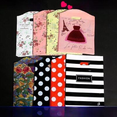 Supermarket Stall Plastic bag Market bag size gift bags