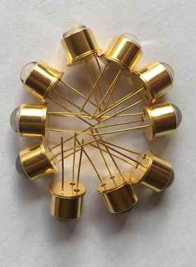 大功率250nm 254nm 260nm 金属封装小角度TO39 UV LED灯珠发射管