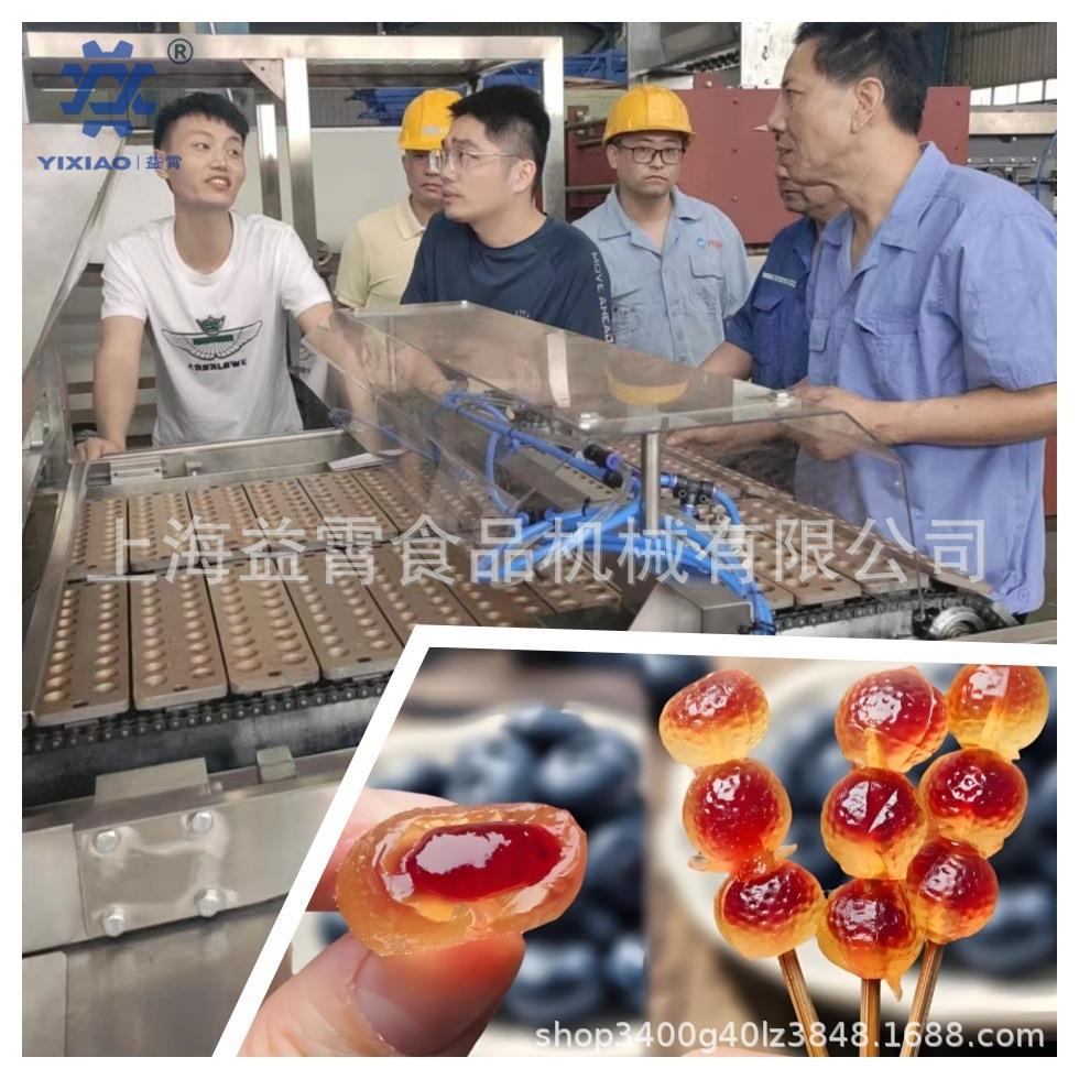 台式机糖果机小型浇注机硬软糖设备上海益霄果胶软糖机械半自动机