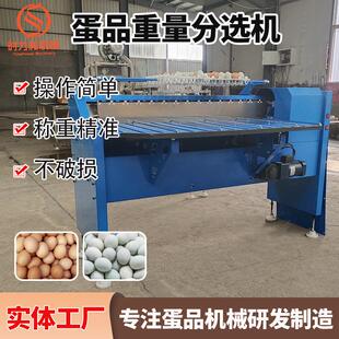 鸡蛋鸭蛋分大小设备蛋品分级机可分五级一小时5400枚分拣分级智能