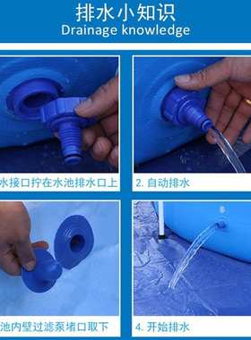 intex 戏水 乐园儿童成人28116池水上家用加厚游泳池家庭充气