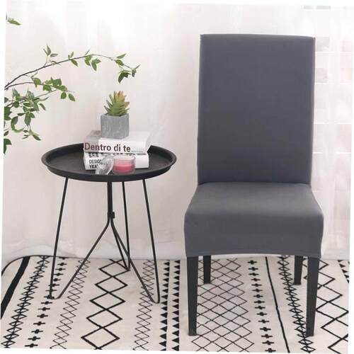 Solid Color Chair Cover Spandex Stretch Elastic Chair Covers