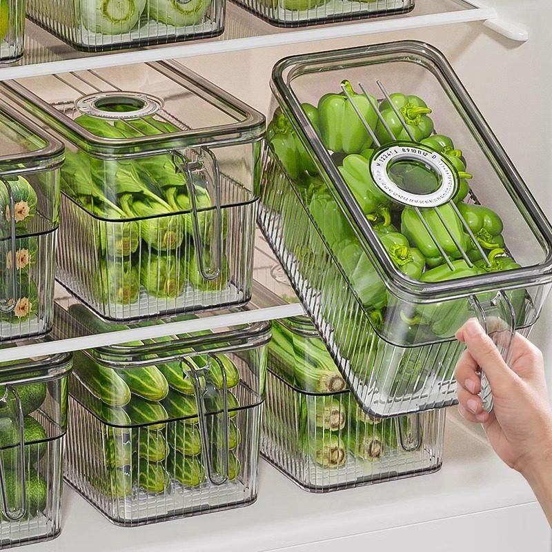 冰箱收纳盒食品级保鲜盒厨房专用整理神器鸡蛋水果蔬菜冷冻分装盒,收纳整理,食物收纳盒,淘宝优惠券,粉丝福利购,淘宝优惠卷