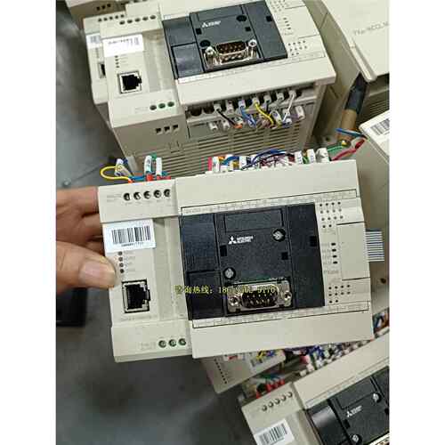 原装三菱新款PLC FX3GE-24MT/DS供电24V 模，不是实价