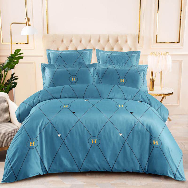 高档学儿舍童纯棉卡通床上用品件四套全棉男孩女孩生宿床单被套三