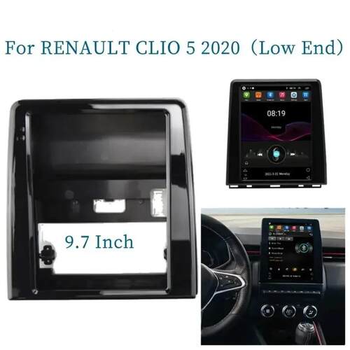 适用雷诺2020 RENAULT CLIO 5安卓导航百变改装9.7寸中控面板套框