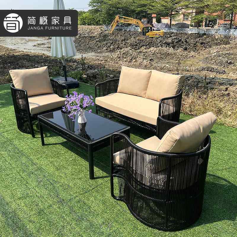 休闲别墅沙发家庭院花园79沙发台组合室外露阳台藤防水椅防晒具沙,住宅家具,户外沙发,淘宝优惠券,粉丝福利购,淘宝优惠卷