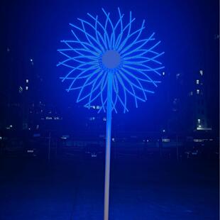 LED带遥控紫金花礼花灯灯景观树户外现代新款礼花灯树节日彩灯