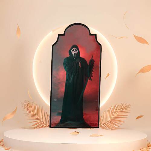 跨境新品Ghost Hologram Mirror 幽灵全息镜新奇尖叫鬼镜万圣节