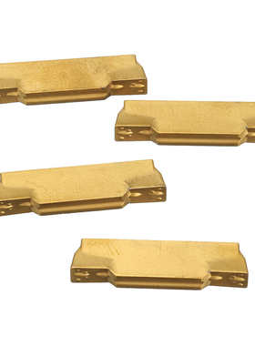 MGEHR1212-3车床切断凹槽分型工具架+4片MGMN300金色涂层插入刀片