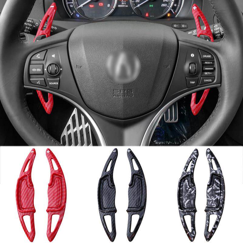 适用于奥德赛思铂睿讴歌MDX/RDX/TLX改装方向盘ABS碳纤纹换档拨片