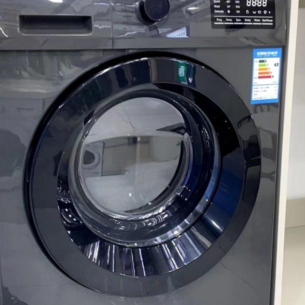 滚筒洗衣机模型样板间展厅道具仿真模型烘干机模型摆件