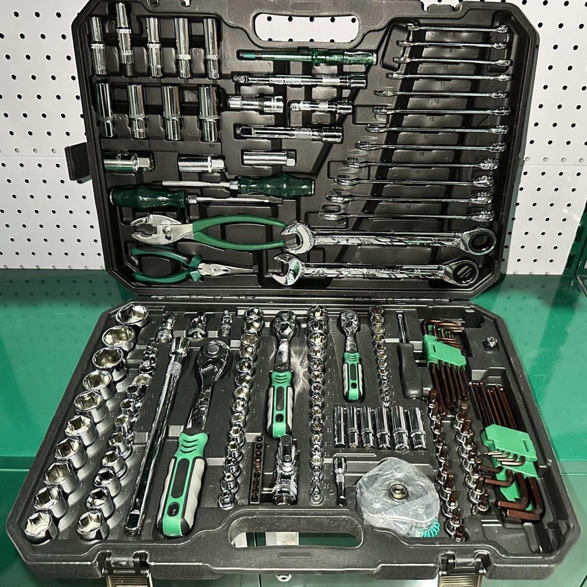 150件套72齿汽修工具套装汽车维修组套套筒扳手组合工具维修工具