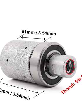 1寸2石寸钎焊金刚修边钻陶瓷花岗打孔器PBE头25/50岩mm