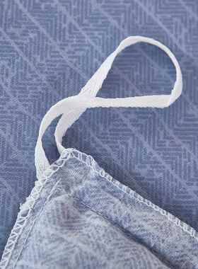 简约全棉四件上套棉被纯套床单卡021211通学生舍三宿件套床用品厂