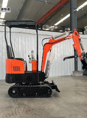393小型挖掘型机z-10家用果园挖土微挖挖掘机y道路挖掘迷你掘机