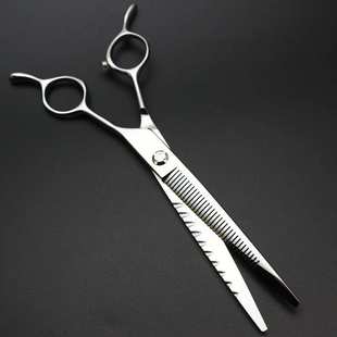 CNC数控440C宠物剪刀 高档宠物理发剪刀批发 宠物专用工具