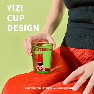 YiZi | Cup Design 彩色艺术玻璃口杯 Color Glass Art Series