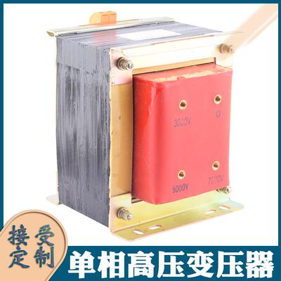 1000W高压灌封变压器220V转3000V5000V7000V高压除湿电源