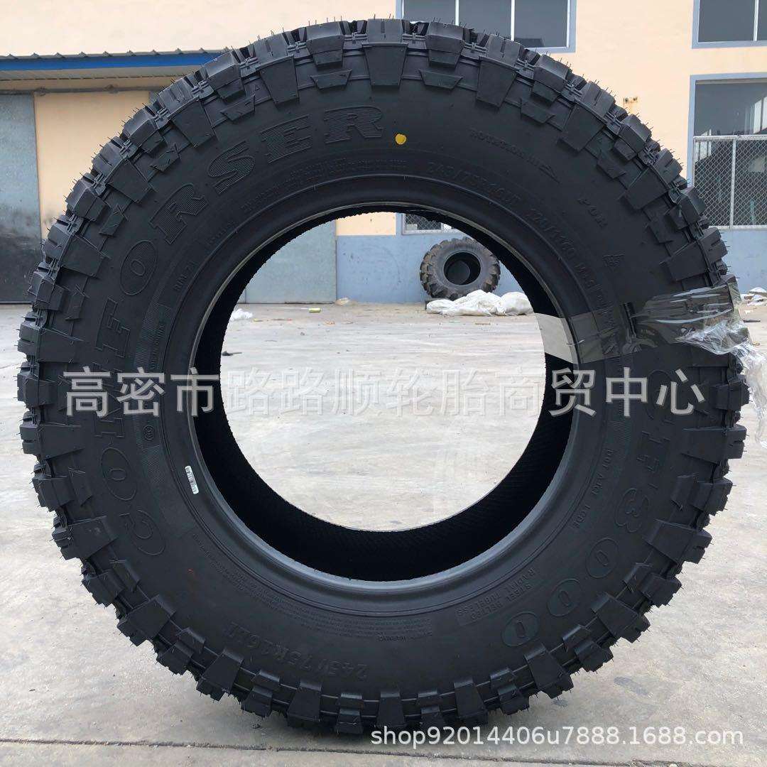 厂家供应四驱越野轮胎 245/75R15 越野雨林轮胎载重避震支持出口