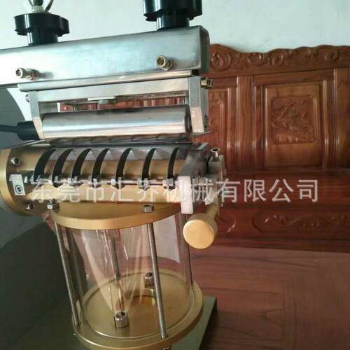 TY-206密封式调速上胶机6寸玻璃罐过胶机单面黄胶机不干胶不漏胶