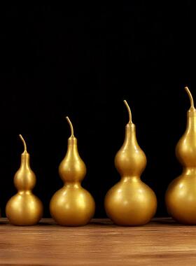 杨铜记 铜葫芦 福禄葫芦铜器摆件 工艺品摆件 光面葫芦