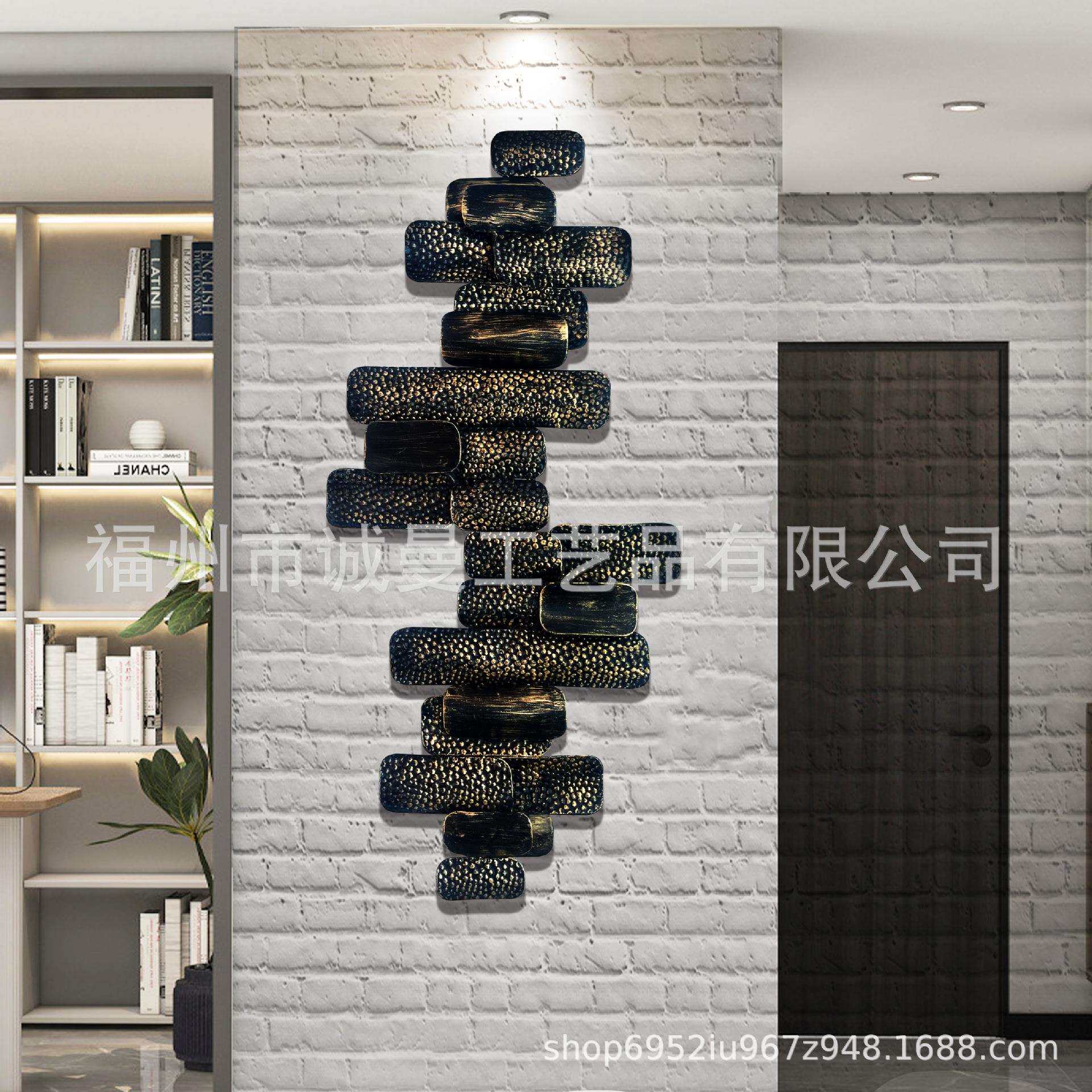 厂家直销新款跨境火烈鸟铁艺墙饰客厅卧室玄关走廊装饰贴画