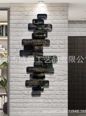厂家直销新款跨境火烈鸟铁艺墙饰客厅卧室玄关走廊装饰贴画