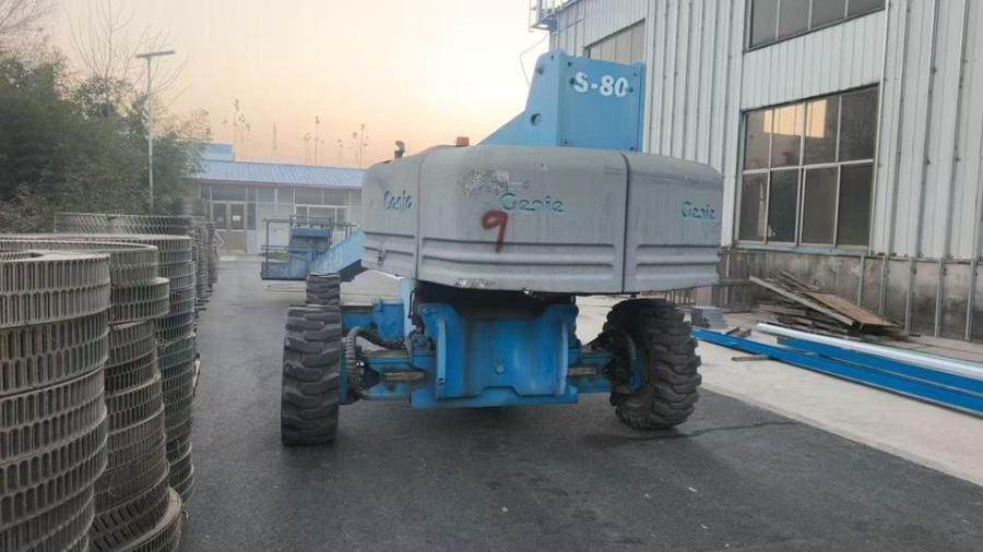 1月7日德州吉尼s80高空作业车1台工作高度26米无手续网络拍卖公告