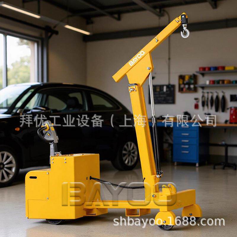 全电动平衡重单臂吊发动机更换吊机模具更换单臂吊