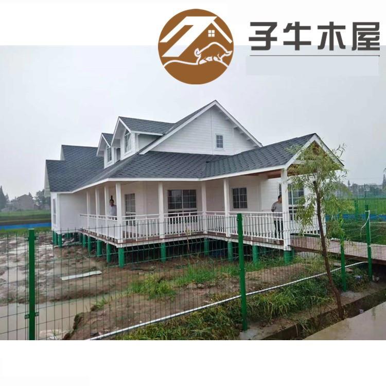木屋制造商直销可移动二层活动房网红民宿木房子农村度假实木别墅
