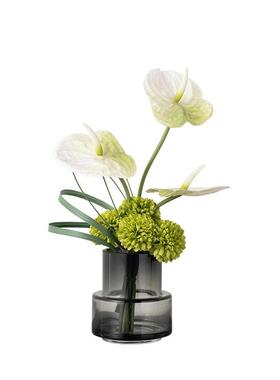 高级感整体花艺现代轻奢轻奢玻璃花瓶高档浴室洗手台装饰品