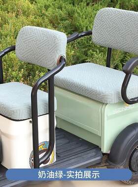 厂家直销透气车坐垫套全包耐磨电动三轮代步电动围通用敞篷款套