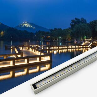 led线条灯户外楼体桥梁酒店外墙亮化工程防水护栏管跑马轮廓灯条