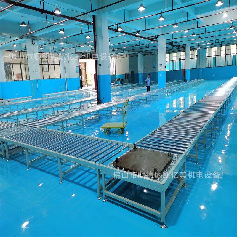 小型筒输送机定做无动手推工装板组装生产力WDD线滚家装电包流水