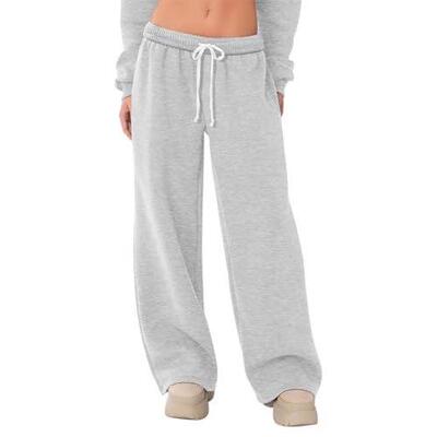 Relaxation automatic adjustment women's pants thickened