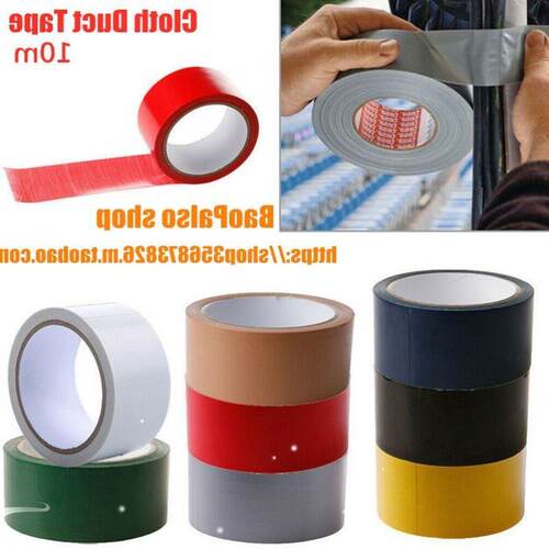 10m Duct Gaffa Gaffer Cloth Duct Tape Waterproof carpet tape