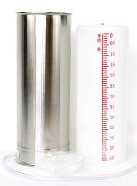 不锈钢肺活量计（浮筒式）16016学校学生体能测试教学仪器