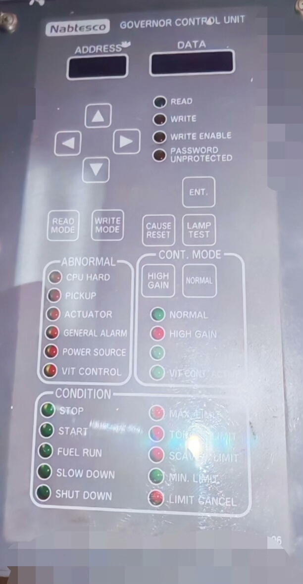 [预售非现货]，NABCO主机遥控控制面板+主板，全新进口，