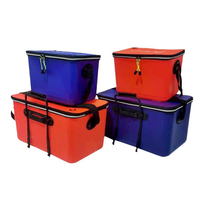 新款钓钓鱼桶一体水桶ev技手a一体成型活鱼桶加厚水桶竞带提装鱼