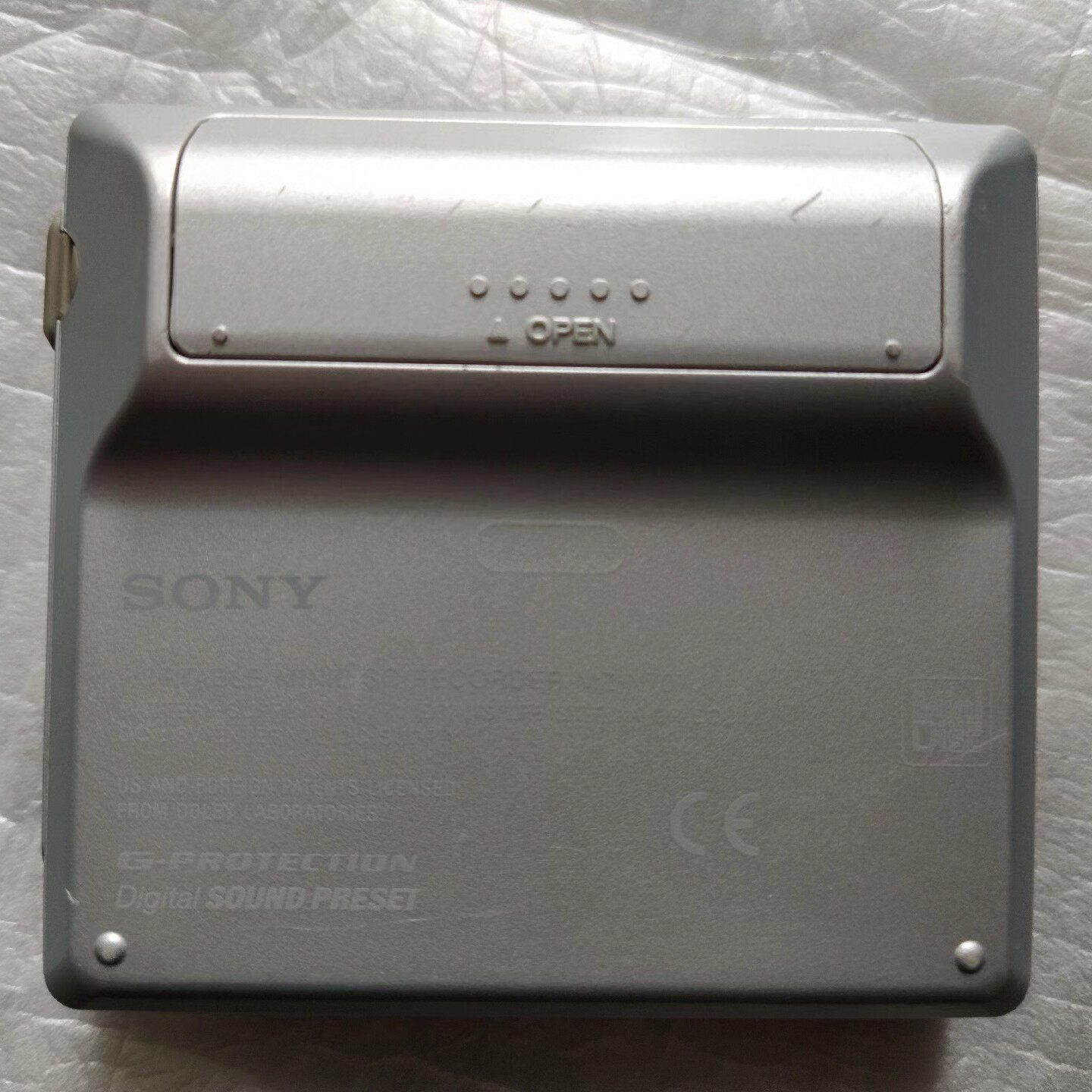 소니 MD 워크맨 MZ-N707 실버 풀패키지 (녹음/재생 완벽 보장) 7