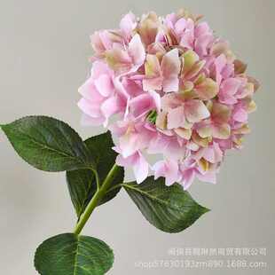 绣球花花夏无尽装饰样板房八仙花紫阳高档假餐桌逼真仿真花客厅