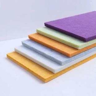 隔音板幼儿园专用聚酯纤维吸音板防撞墙体材料安全环保消音装 饰板